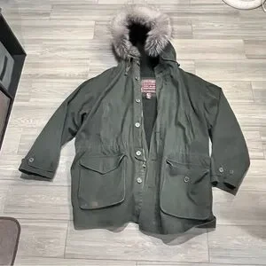 Heavy parka jacket on sale